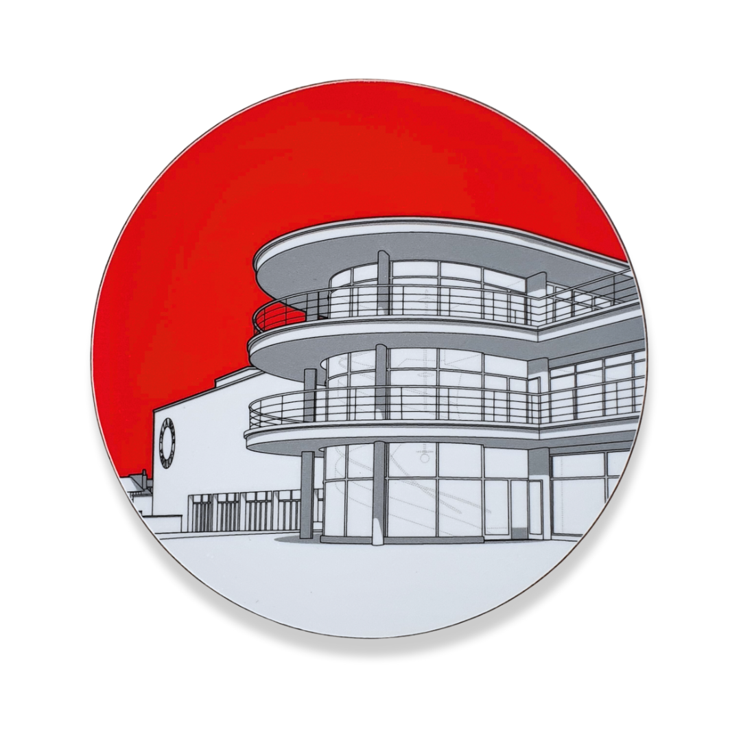 Red DLWP coaster