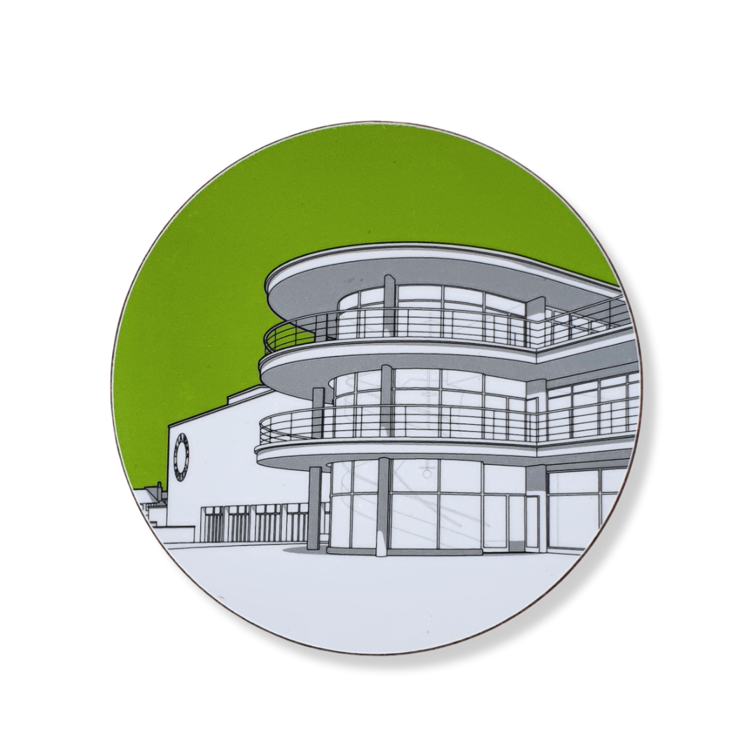 Green DLWP coaster