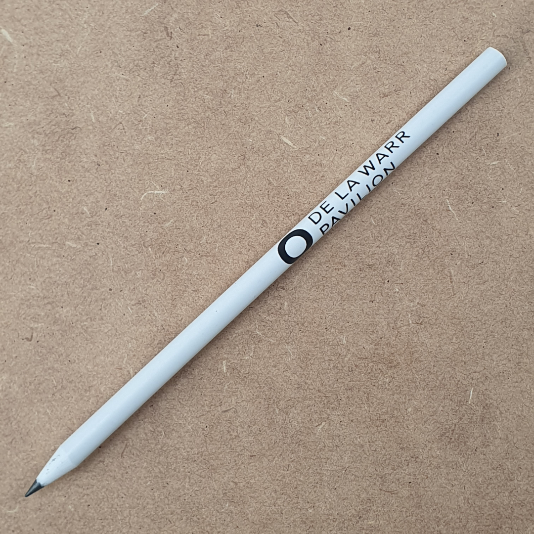 classic white branded DLWP pencil 