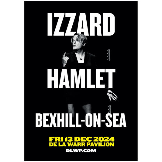 Hamlet Tour Poster Bexhill Signed (All profits to the De La Warr Pavilion)