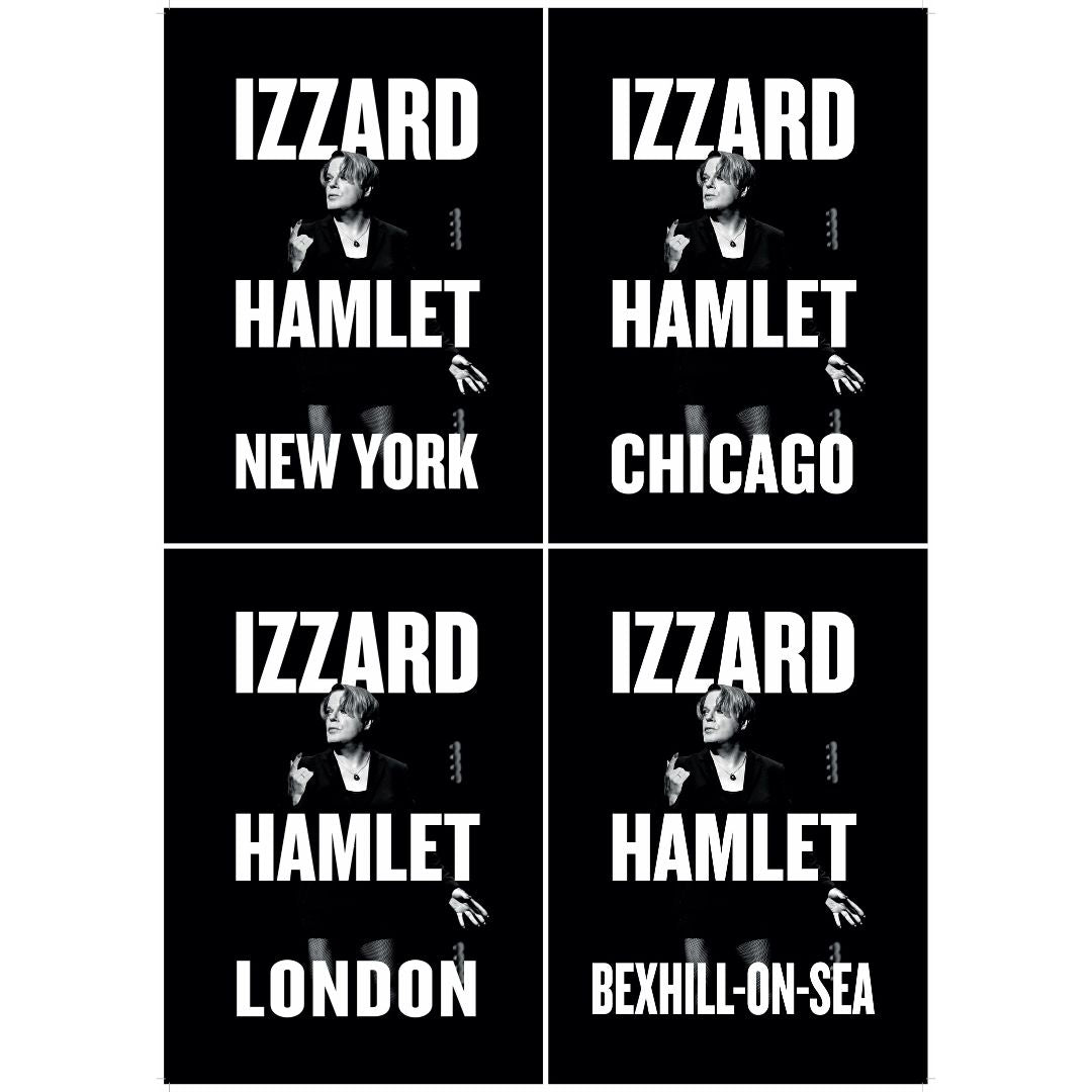 Hamlet World Tour Poster Signed (All profits to the De La Warr Pavilion)