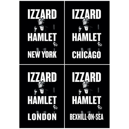 Hamlet World Tour Poster Signed (All profits to the De La Warr Pavilion)