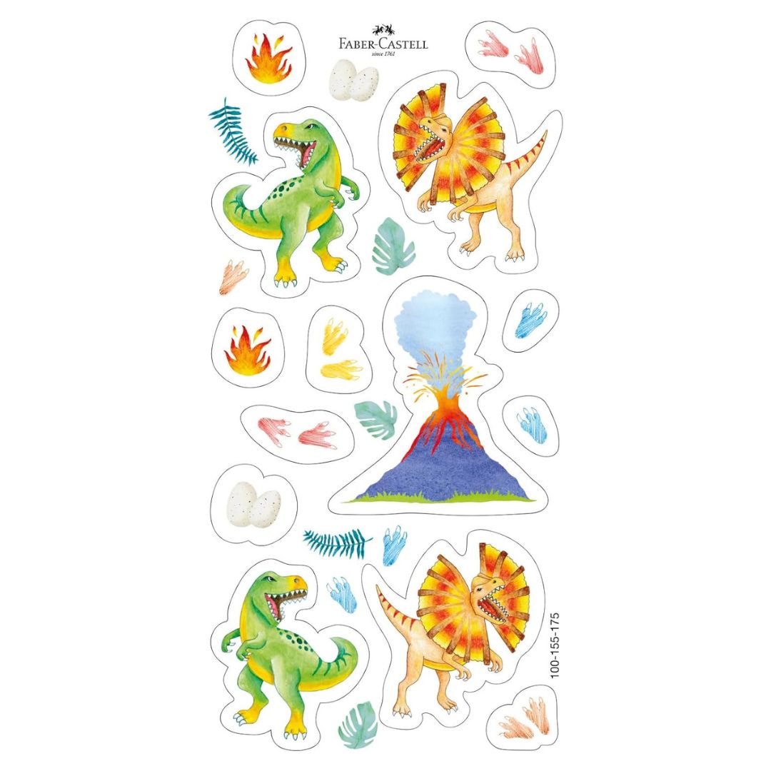 Dinosaur Colour Grip Pencils 24pk