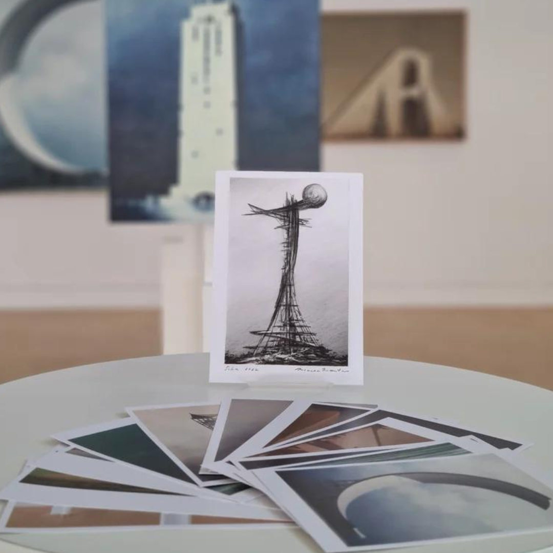 Pack of limited edition postcards from the Minoru Namata exhibition
