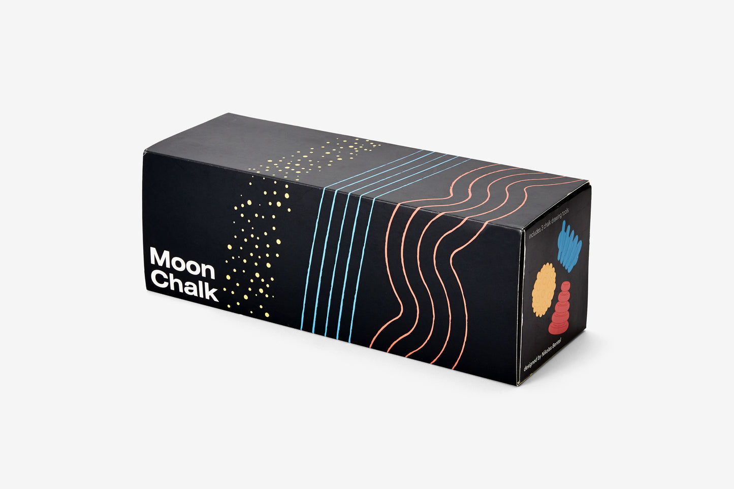 moon chalk rectangle packaging