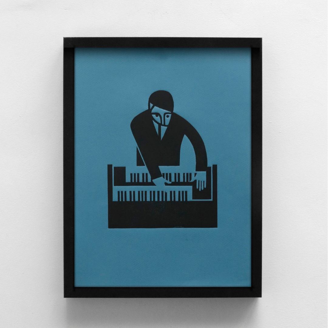 The Organist Blue