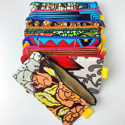 African Fabric Pouch