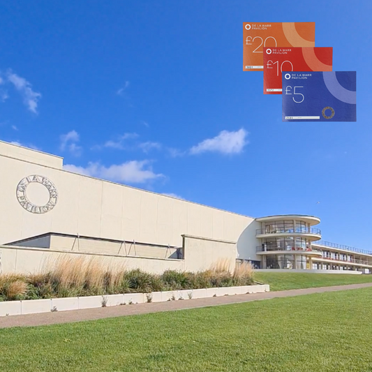 De La Warr Pavilion with £5, £10 and £20 vouchers