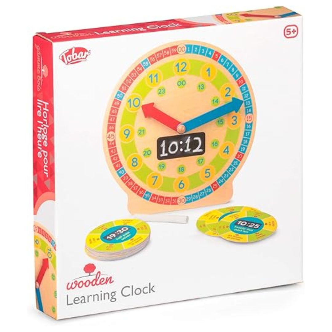 Wooden Learning Clock