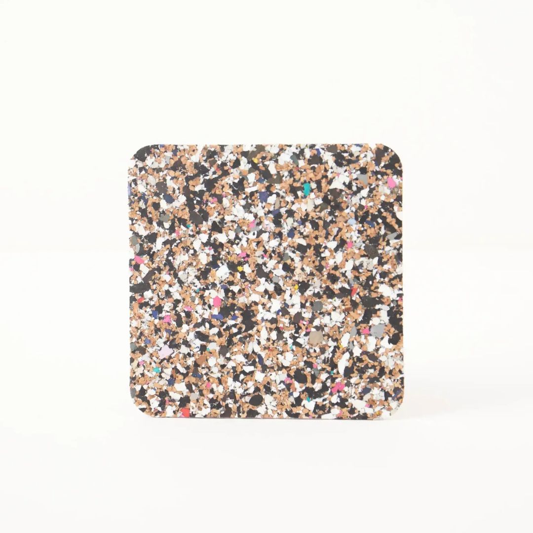Beach Clean Square Coaster Set