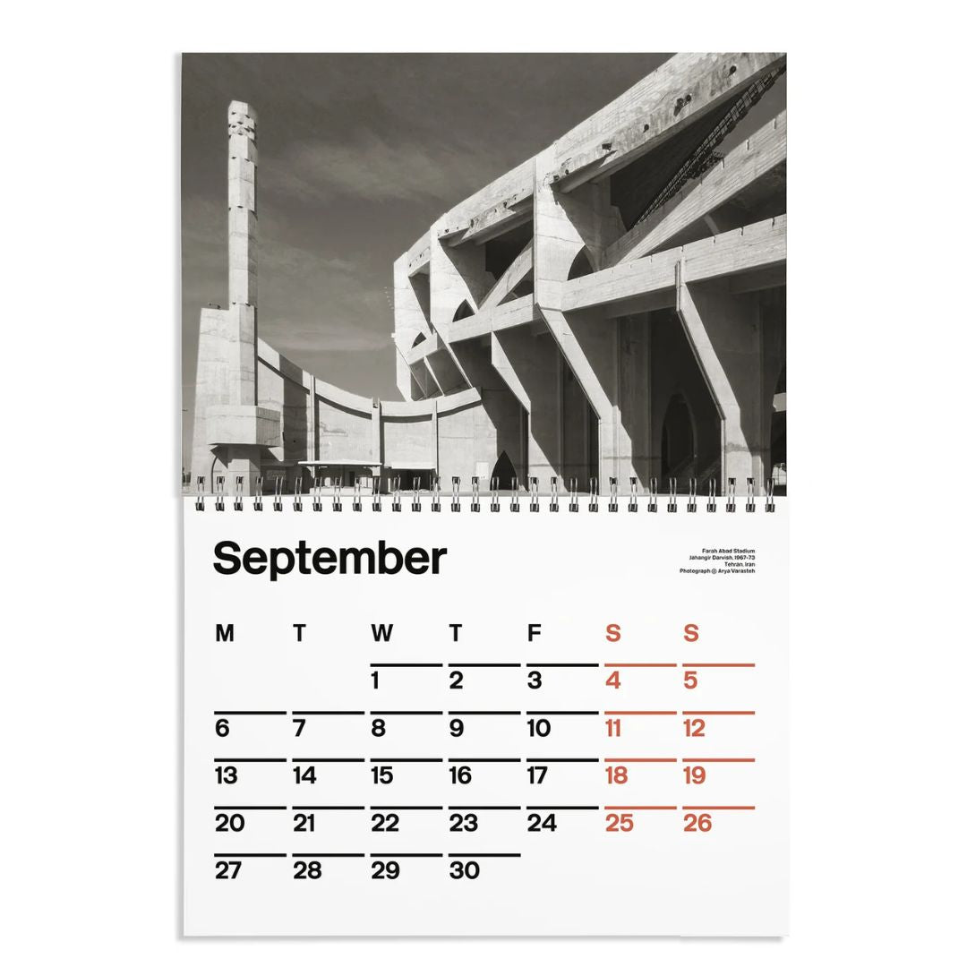Brutalist Calendar 2027