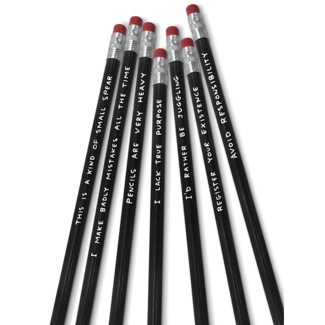 David Shrigley Pencil Set Green