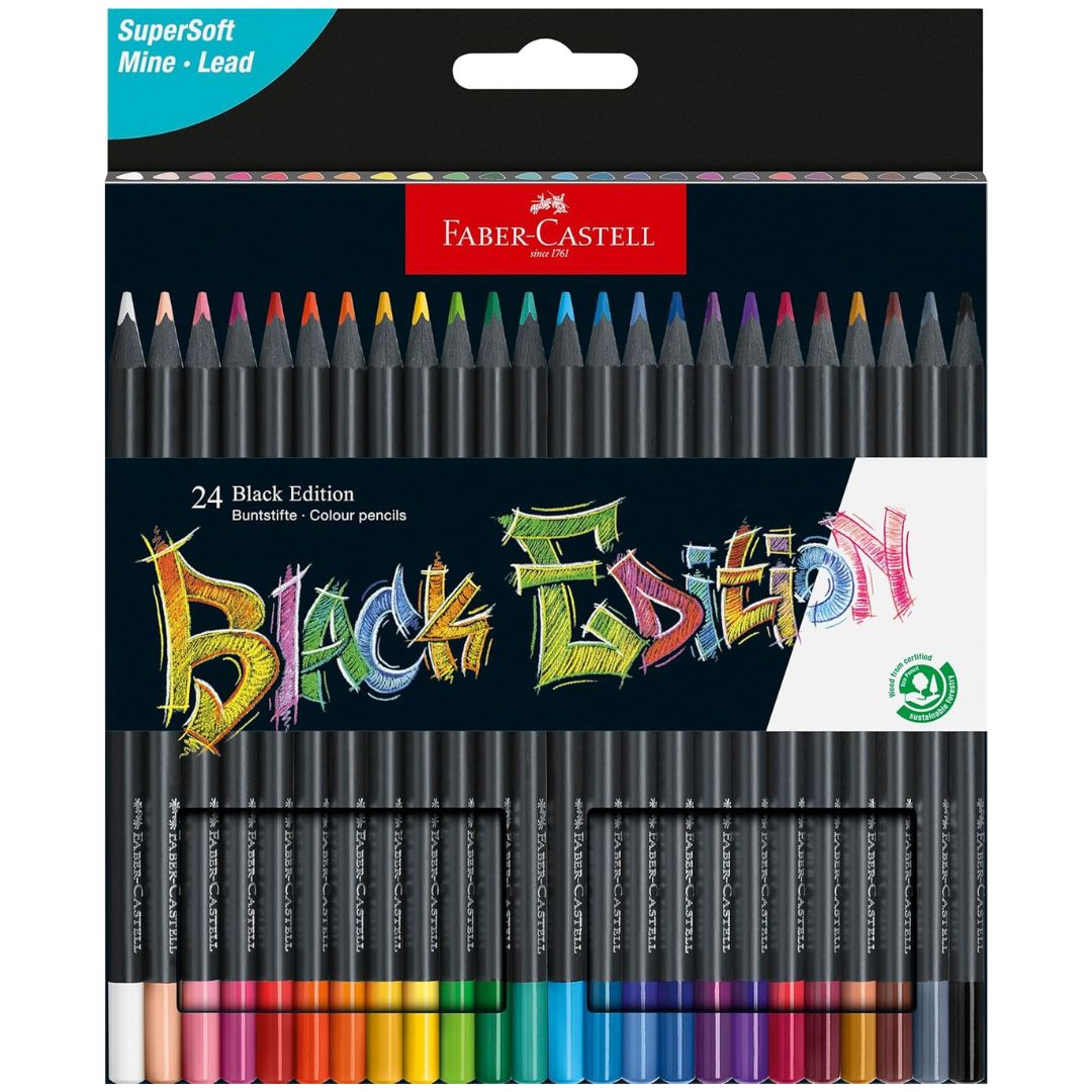 Faber Castell Black Edition Colouring Pencils
