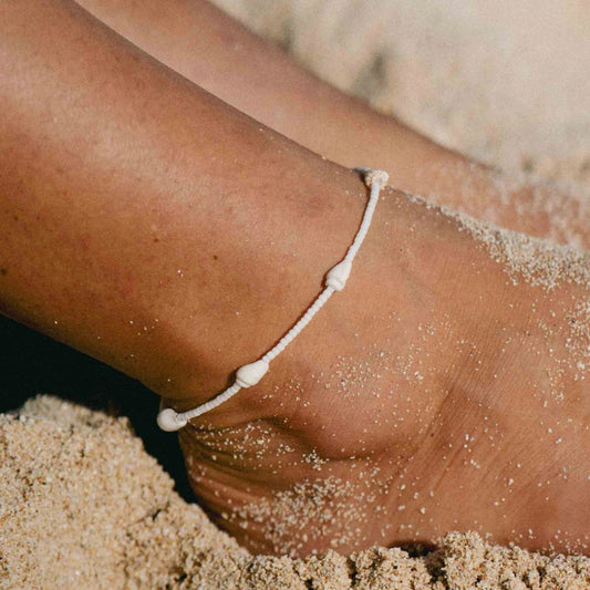 Giada Rahayu Shell Beaded Anklet