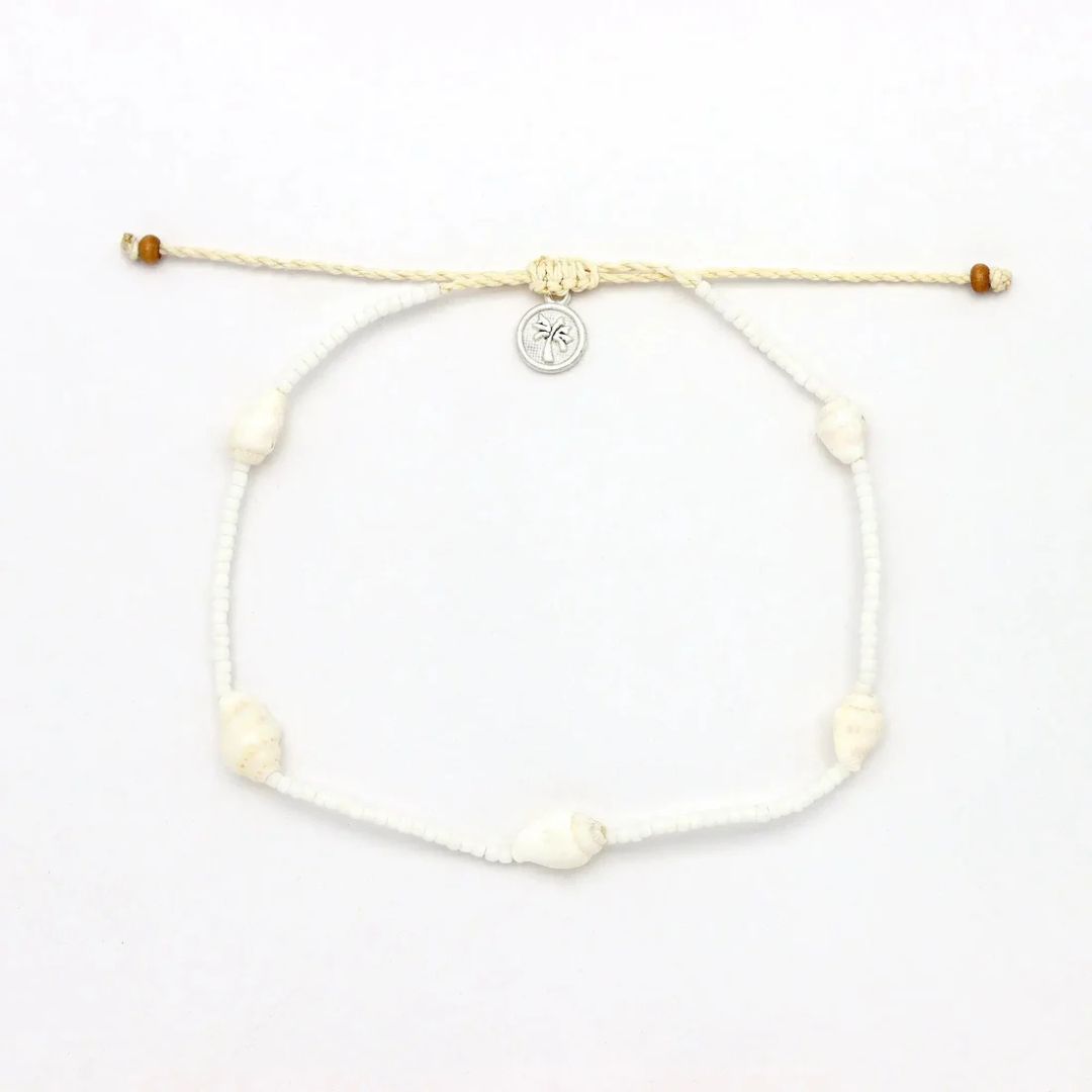 Giada Rahayu Shell Beaded Anklet