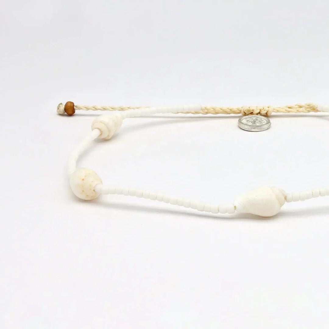 Giada Rahayu Shell Beaded Anklet