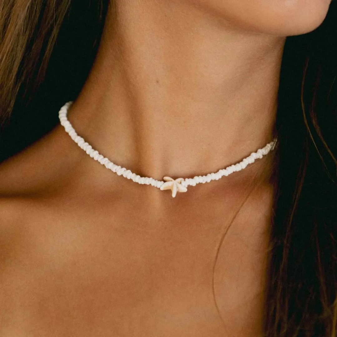 Natural Starfish Necklace