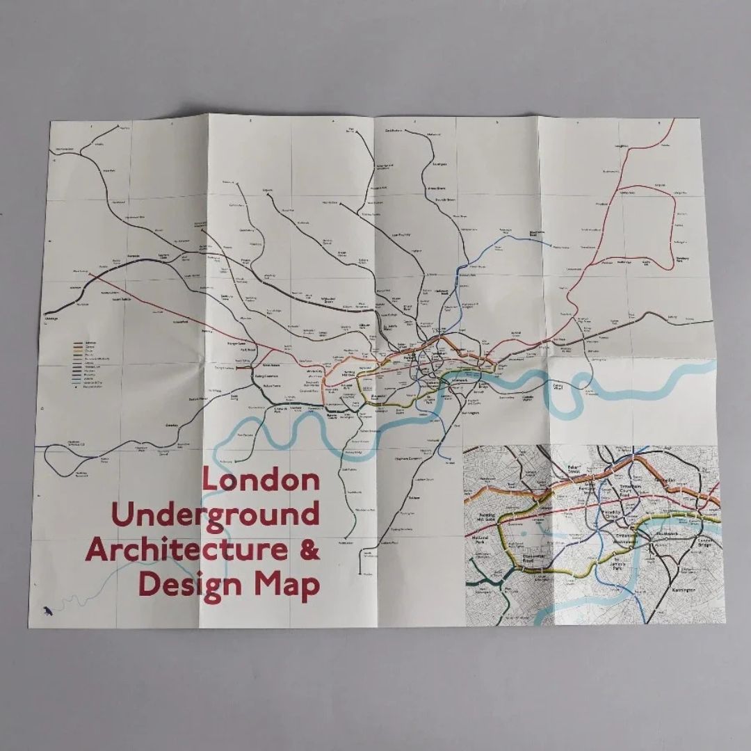 London Underground Architecture Map