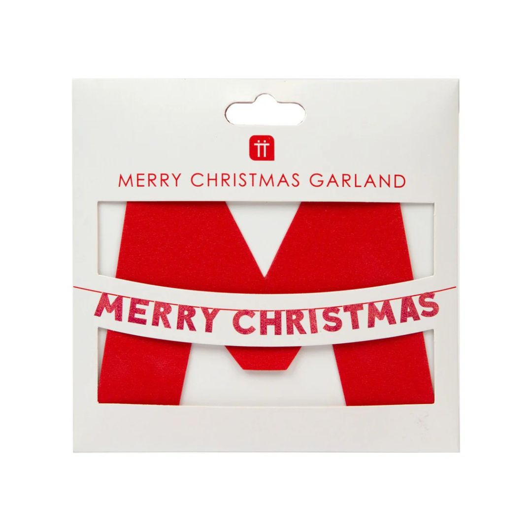 Merry Christmas Garland