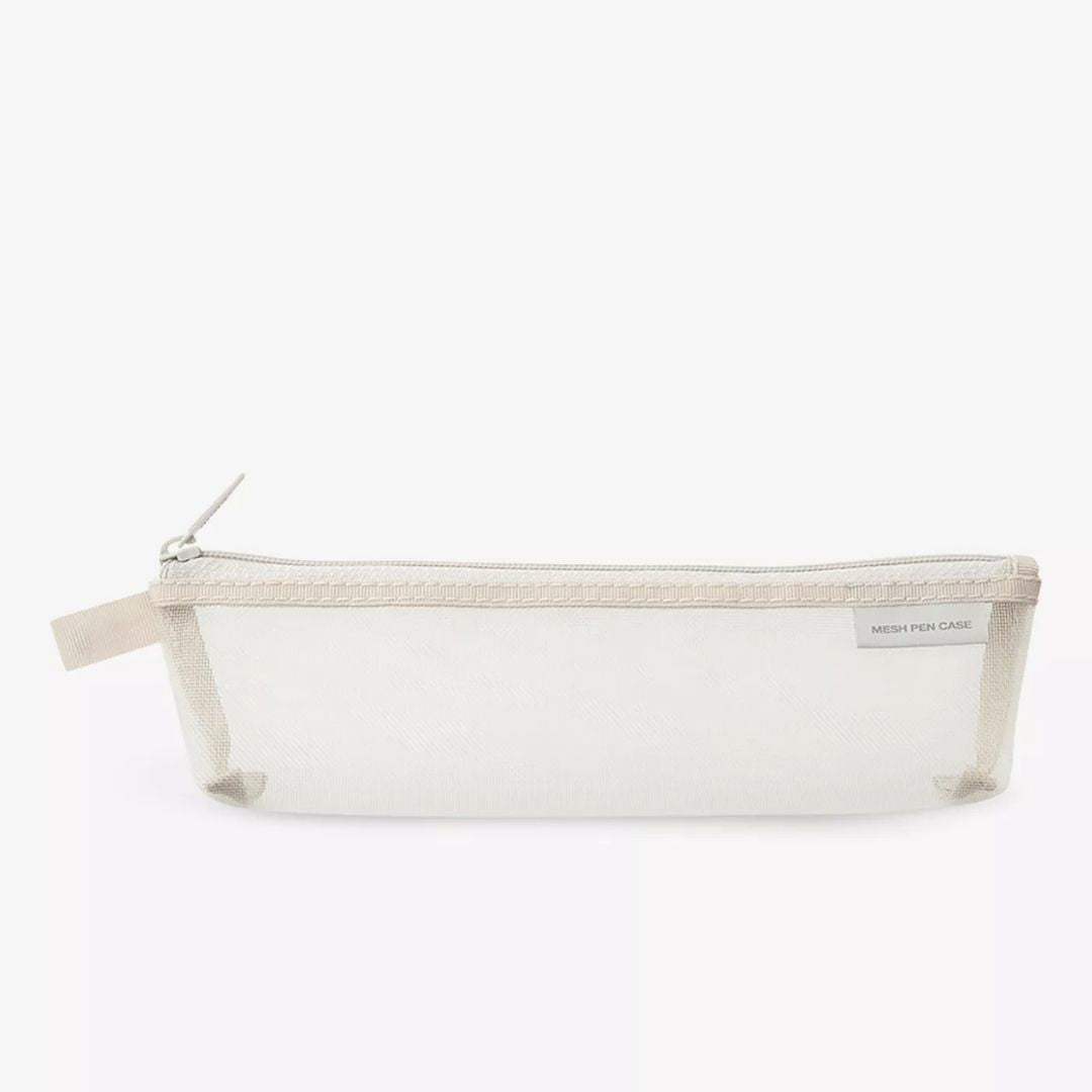Mesh Pen Case Mini Grey