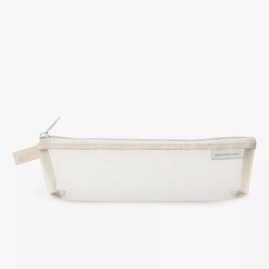 Mesh Pen Case Mini Grey