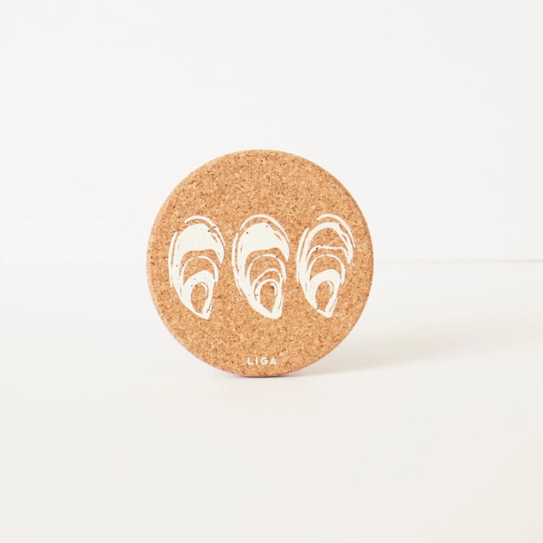 Oyster Cork Coaster