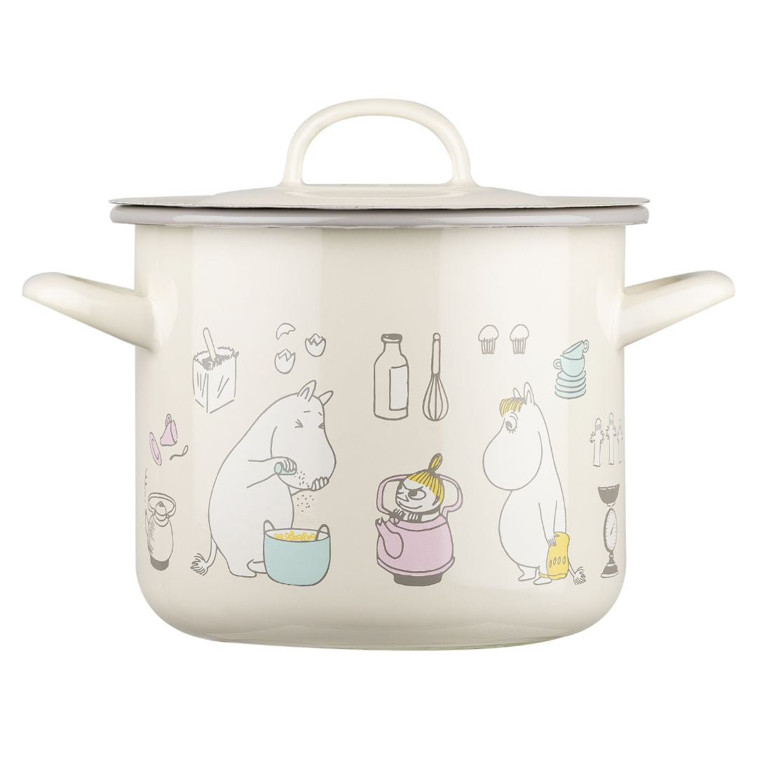 Moomin Pot W/Lid Bon Appetit