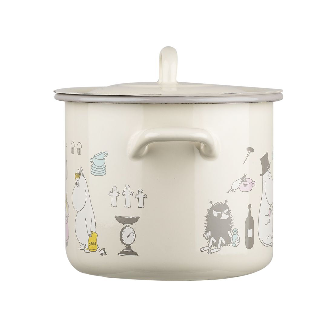 Moomin Pot W/Lid Bon Appetit