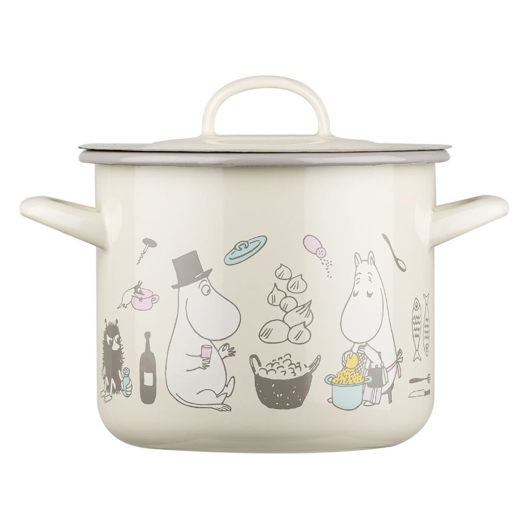 Moomin Pot W/Lid Bon Appetit