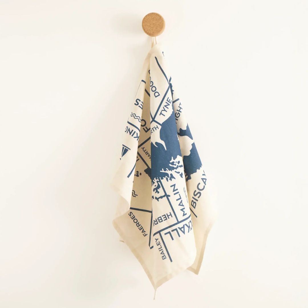 Shipping Forecast Tea Towel