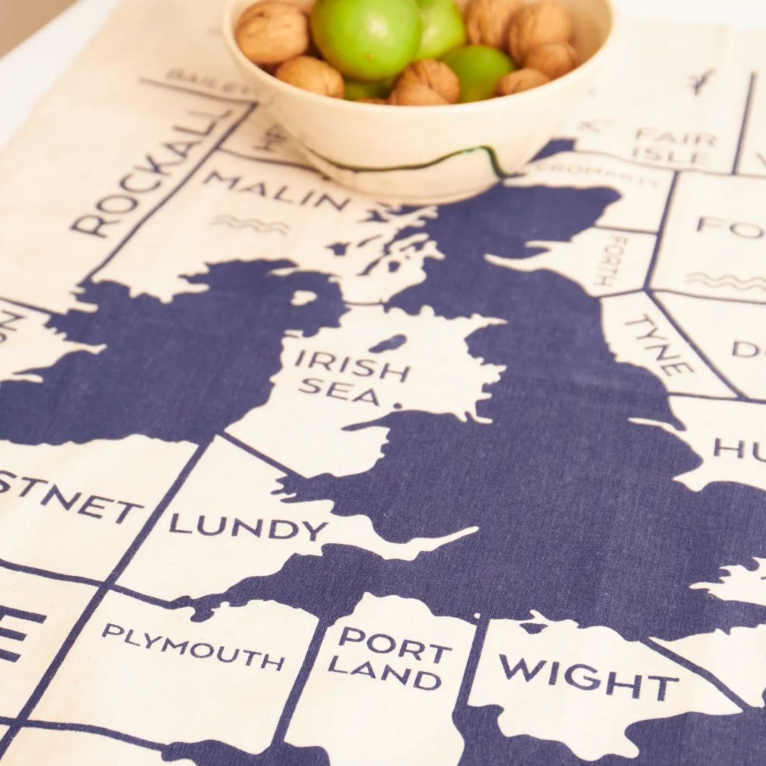 Shipping Forecast Tea Towel
