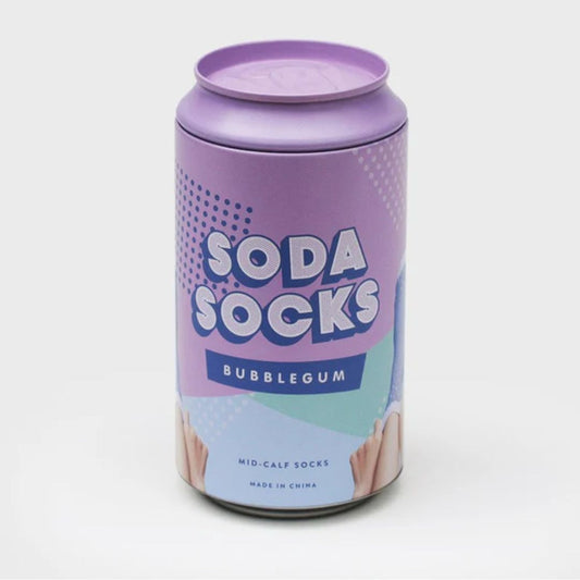 Bubble Gum Soda Socks