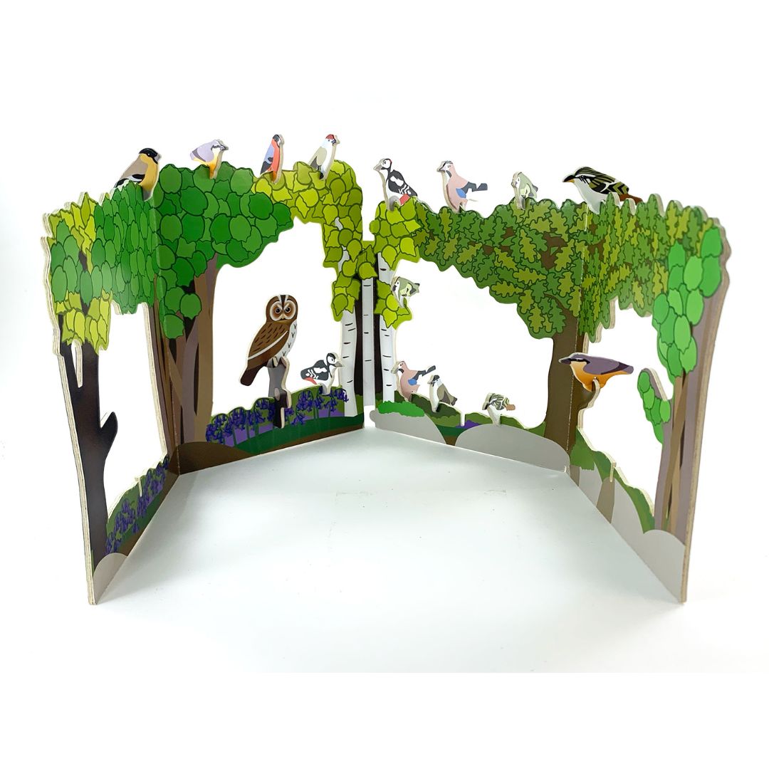 RSPB Woodland Birds Playset