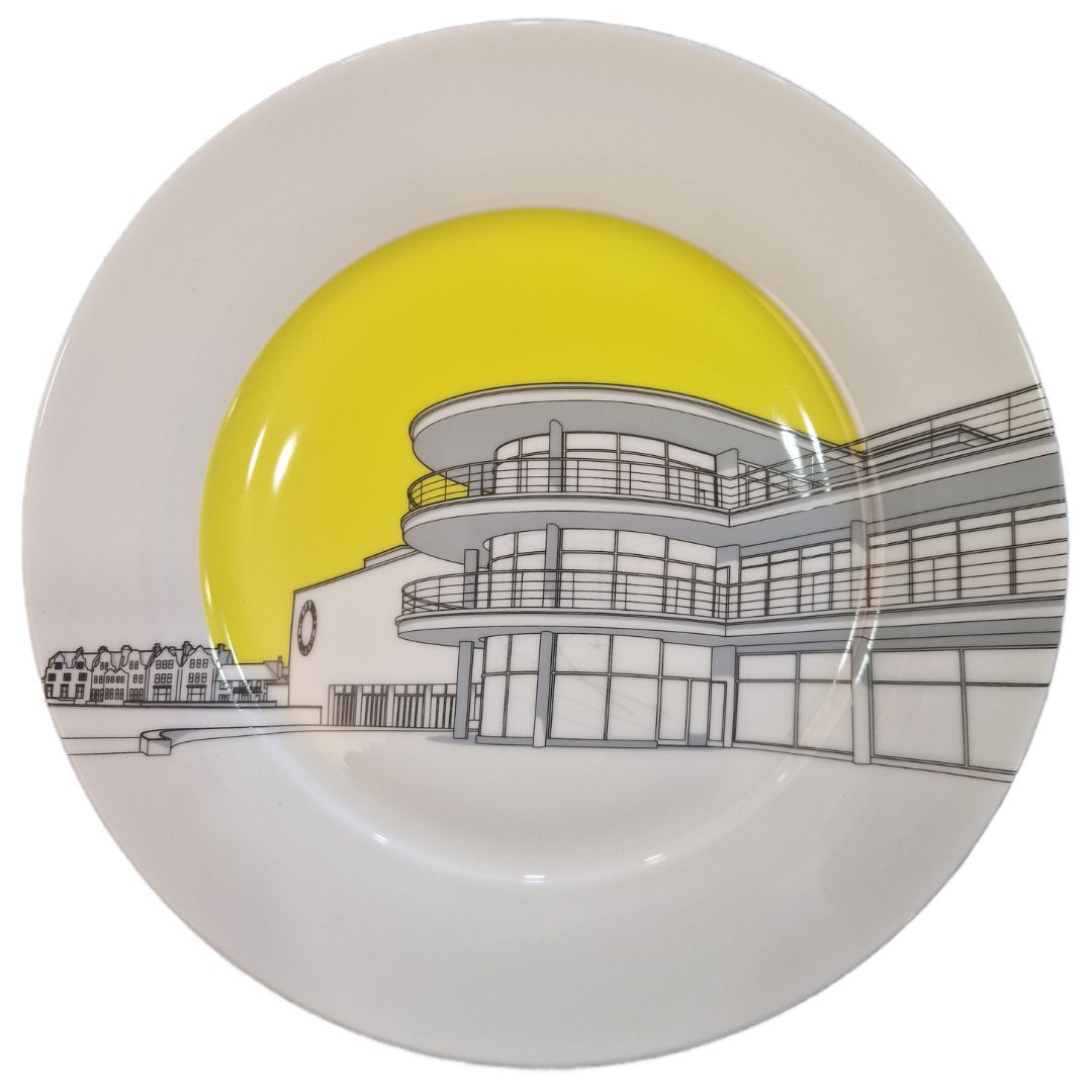 DLWP Decorative Plate Yellow