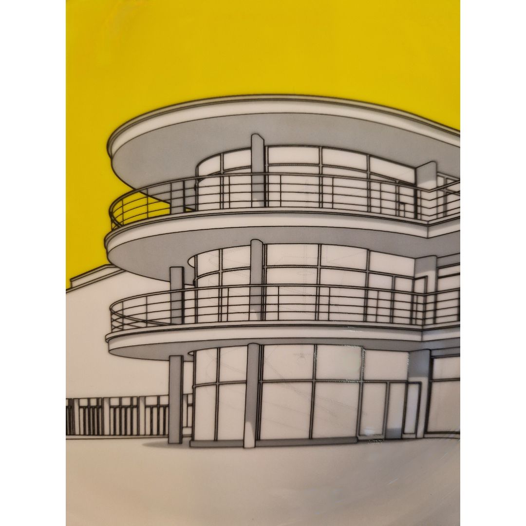 DLWP Decorative Plate Yellow