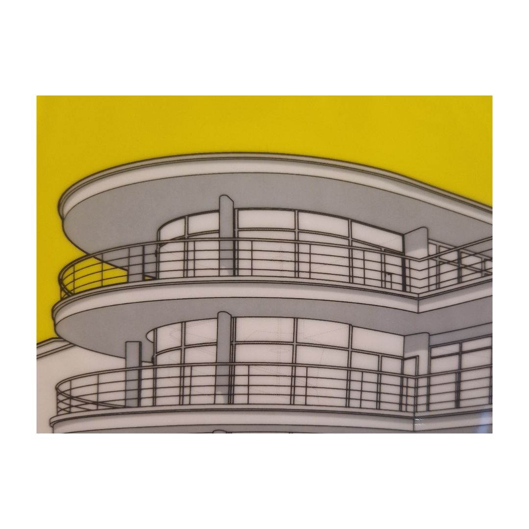 DLWP Decorative Plate Yellow